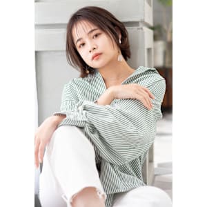 【Totia】フレンチカジュアルボブ×オーガニックカラー