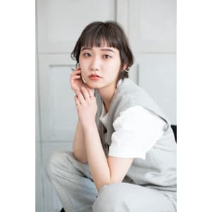 【Totia本通】オン眉ショート×スローカラー