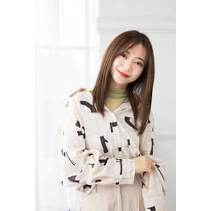 【Totia本通】セミディストレート×ことりベージュ