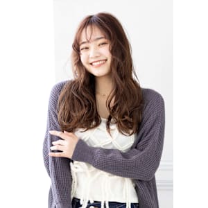 【Totia】ゆるふわ巻きロング×ミルクチョコレート