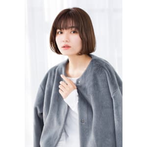 【Totia本通】ワンレンボブ×内巻きワンカール