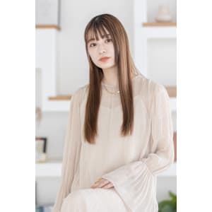 【Totia本通】抜け感ヘア×シースルーストレート