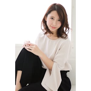 【Totia本通】斜めバングセミディ