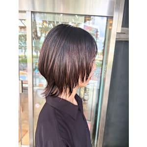 艶感ブラウン！レイヤーウルフボブ - chapter 千葉ニュータウン中央店【チャプター】掲載中