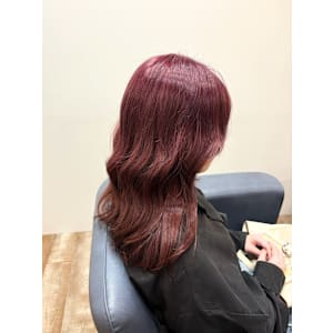 ラベンダーボルドーレッドレイヤーカット - chapter 千葉ニュータウン中央店【チャプター】掲載中