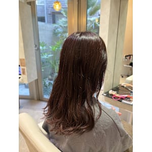 柔らかツヤ髪＊ラベンダーベージュカラー