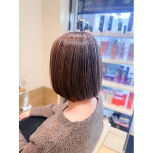 白髪ぼかし細めハイライト30代40代50代【藤沢　藤沢駅】