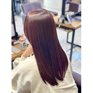 ２回目以降の髪質改善カラー【ちくば。】