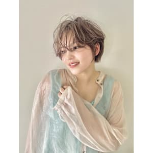 柔らかショート/ショートボブ/大人ショート