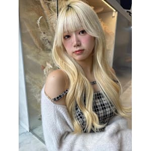 黒髪カタログ/クラゲヘアー/オリーブグレー/ココアベージュ