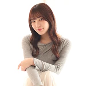 ロングヘア/ウエーブ巻/ナチュラルブラウンカラー