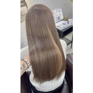 黒髪カタログ/クラゲヘアー/オリーブグレー/ココアベージュ