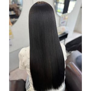 黒髪カタログ/クラゲヘアー/オリーブグレー/ココアベージュ