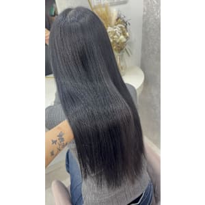 黒髪カタログ/クラゲヘアー/オリーブグレー/ココアベージュ