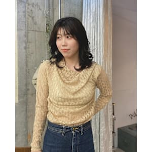 ステップボーンカット生ミネラルカラー