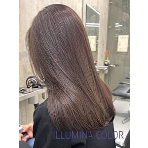 20代　髪質改善 イルミナカラー