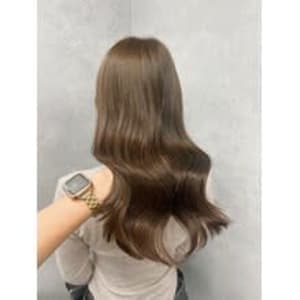 ブリーチなし明るめベージュカラー