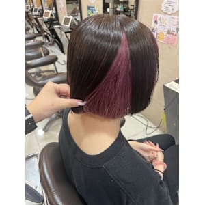 ブリーチインナーカラー/ピンクカラー/池袋カラー - prize 池袋【プライズ】池袋西口店【プライズ イケブクロ イケブクロニシグチテン】掲載中