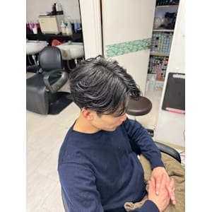 メンズカットスタイル