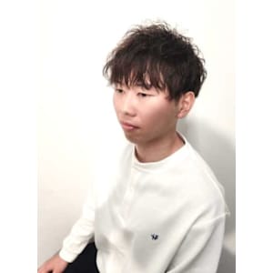 柔らか質感のゆるふわマッシュショート - 【メンズ個室サロン】ALL DAY HELLO`S 京都駅前店【メンズコシツサロン オールデイハローズキョウトエキマエテン】掲載中