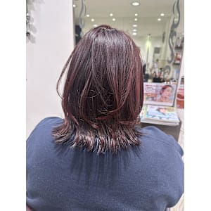 ワインレッドカラー