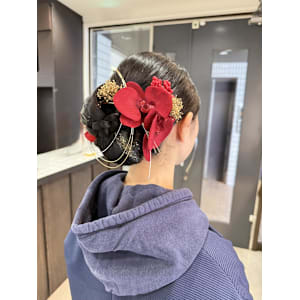 アサミ＊【新潟/万代】成人式卒業式ヘア