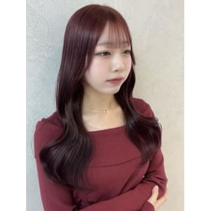 《中島遼香》チェリーピンク/レッドカラー