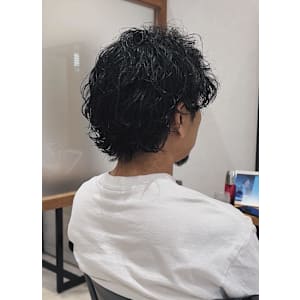 スパイラルパーマ／緩めパーマ／平塚美容室