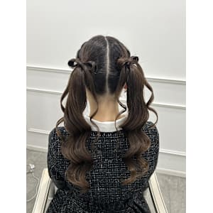 ぷるんとツイン×ひもりぼんでちょっぴり大人に♪ ＊ひな＊