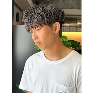 波巻きシャドウパーマ