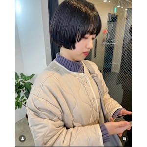 ボブ　ショート　マッシュ　オレンジ - ease et motion【イース エ モーション】掲載中