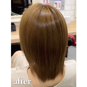 【ダメージレス縮毛矯正】 ［髪質整形］美髪ストレート