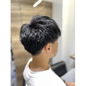 ツーブロショートカット