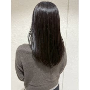 黒髪 レイヤーカット 艶髪 髪質改善 20代 透明感カラー - Beautissimo 川越【ビューティシモ カワゴエ】掲載中
