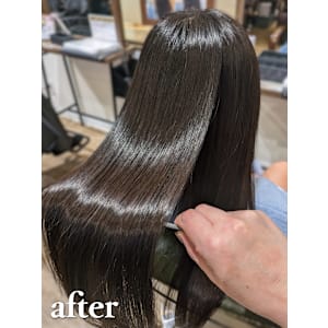 【ダメージレス縮毛矯正】 ［髪質整形］美髪ストレート