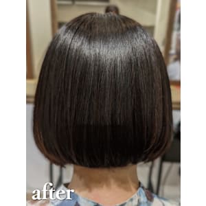 【ダメージレス縮毛矯正】 ［髪質整形］美髪ストレート