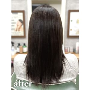 高濃度水素ケアカラー＋オーダーメイド髪質改善トリートメント