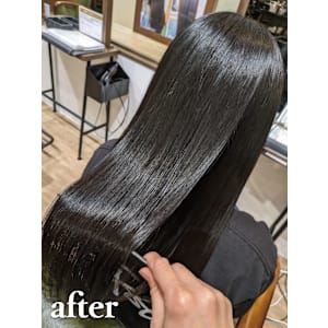 【ダメージレス縮毛矯正】 ［髪質整形］美髪ストレート