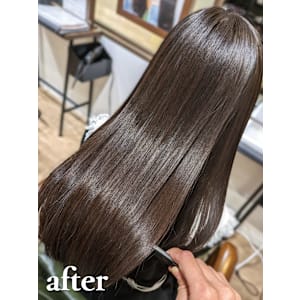 【ダメージレス縮毛矯正】 ［髪質整形］美髪ストレート