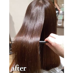 【ダメージレス縮毛矯正】 ［髪質整形］美髪ストレート
