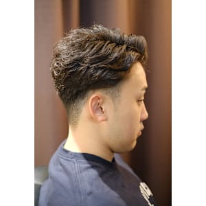 men's barber Amo×スタイル