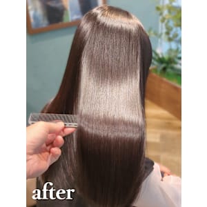 【ロイヤルコース】ダメージレスカラー＋髪質改善トリートメント