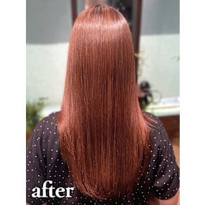 【ロイヤルコース】ダメージレスカラー＋髪質改善トリートメント