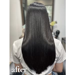 【ダメージレス縮毛矯正】 ［髪質整形］美髪ストレート