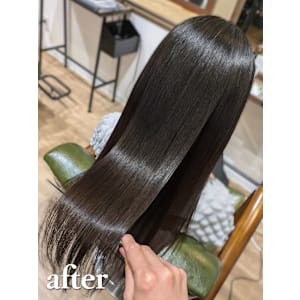 【ダメージレス縮毛矯正】 ［髪質整形］美髪ストレート