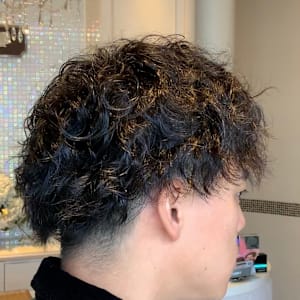 根本立ち上げパーマ