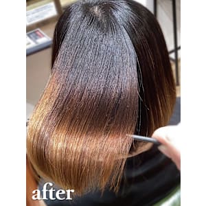 【ダメージレス縮毛矯正】 ［髪質整形］美髪ストレート