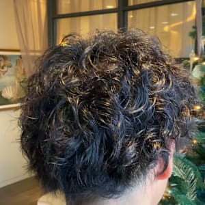 根本立ち上げパーマ