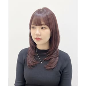 ＊ミディアムレイヤー/ハッシュカット