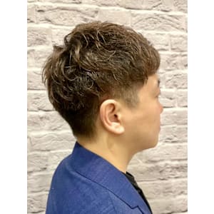 イケオジへの道！ショートマッシュ